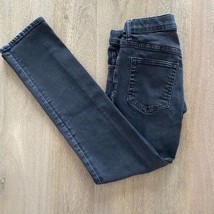 Gap 12 Slim Boys Gray Black Jeans -I1